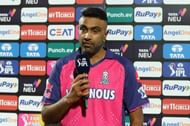 Ravichandran Ashwin during a post-match interview (credit: bcci.tv)